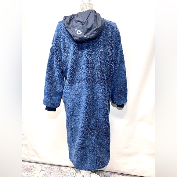 ALPHA TAURI  Blue Sherpa full‎ length zip jacket size S - Picture 4 of 16